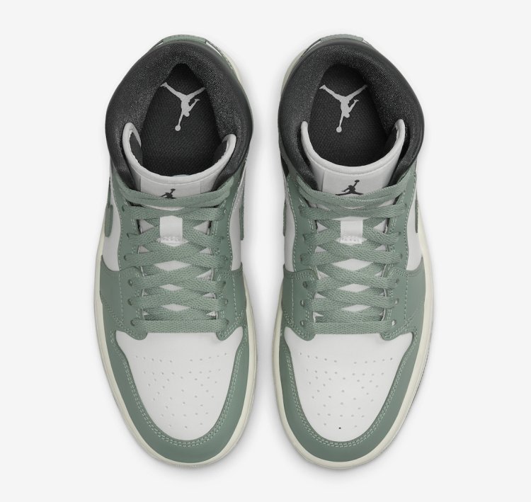Air Jordan 1 Mid “Jade Smoke” Now Available (March 2024)